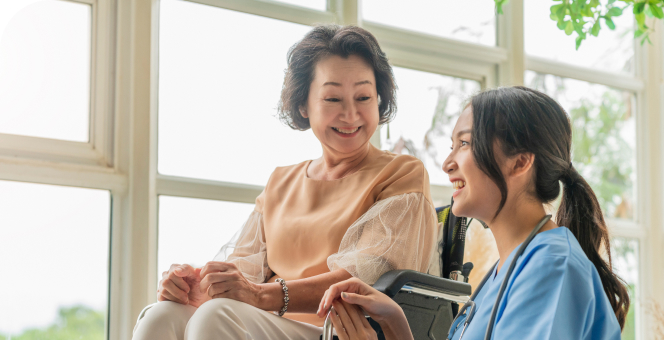 전문의 상담하는 이미지